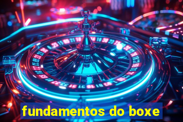 fundamentos do boxe