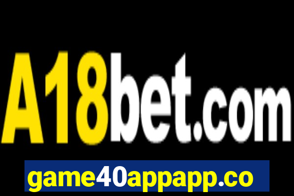 game40appapp.com