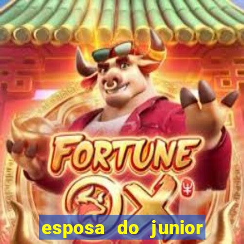 esposa do junior ex jogador do flamengo