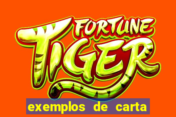 exemplos de carta do leitor