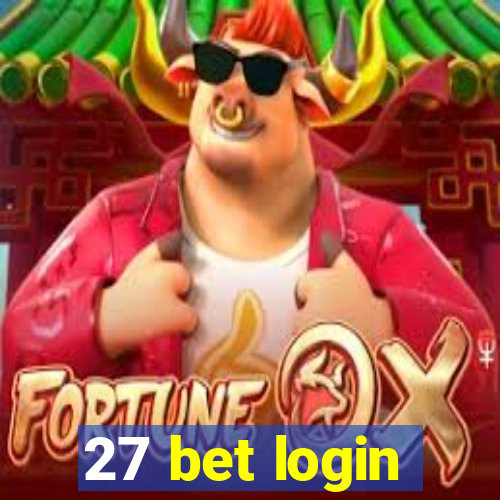 27 bet login