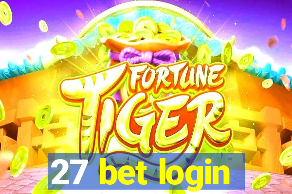 27 bet login