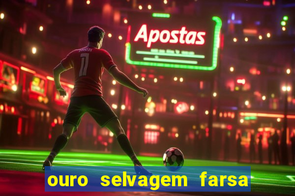 ouro selvagem farsa ouro selvagem o que aconteceu