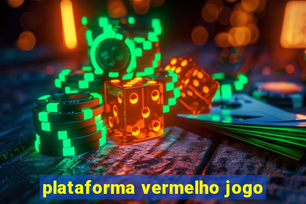 plataforma vermelho jogo