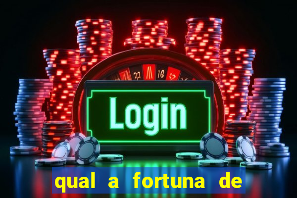 qual a fortuna de sorocaba cantor