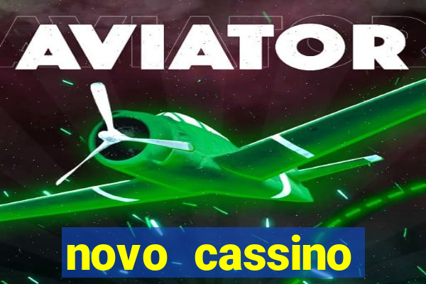 novo cassino pagando no cadastro
