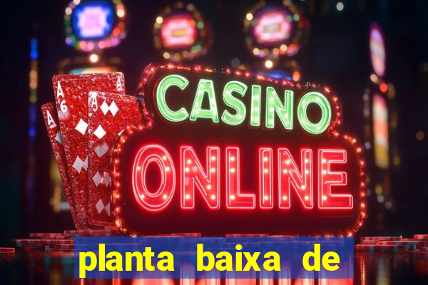 planta baixa de campo de futebol society