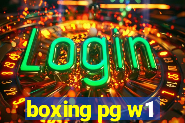boxing pg w1