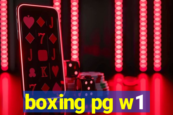 boxing pg w1