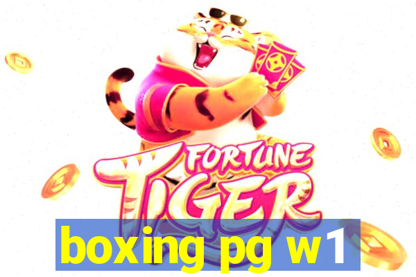 boxing pg w1