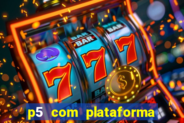 p5 com plataforma de jogos