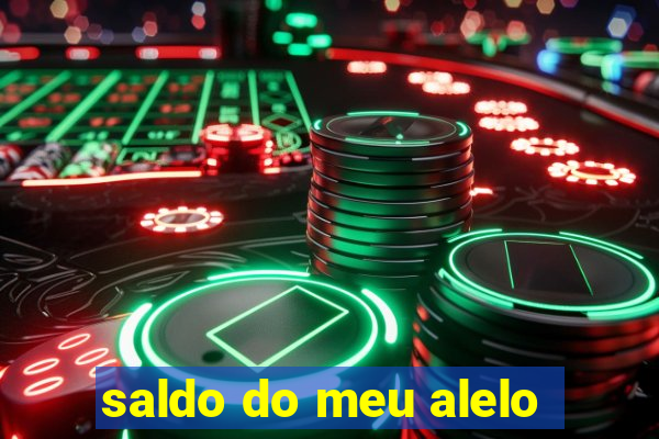 saldo do meu alelo