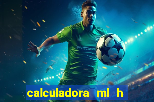 calculadora ml h para mcg kg min