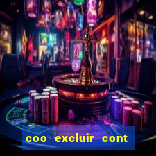 coo excluir cont f12 bet