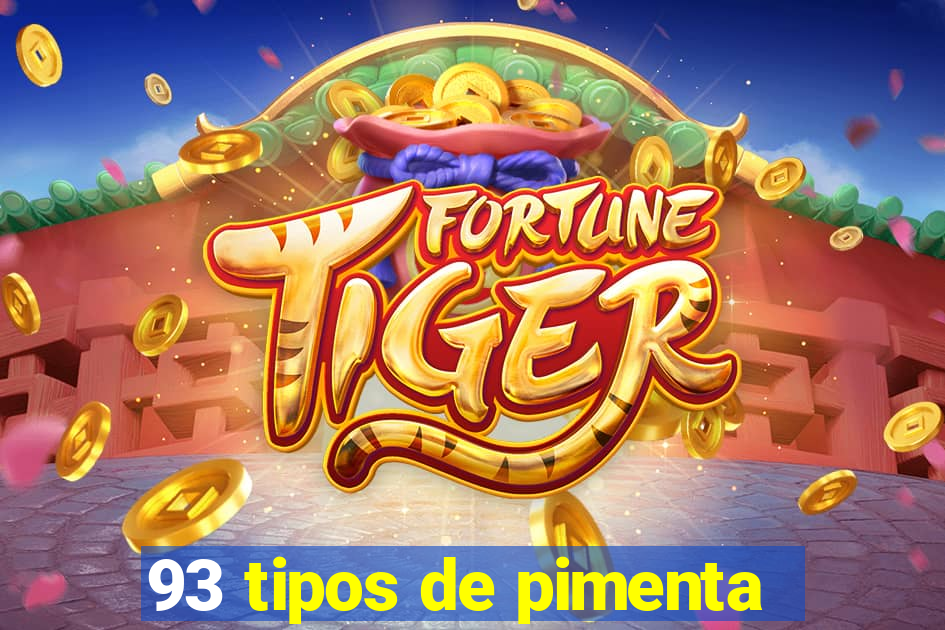 93 tipos de pimenta