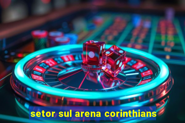 setor sul arena corinthians