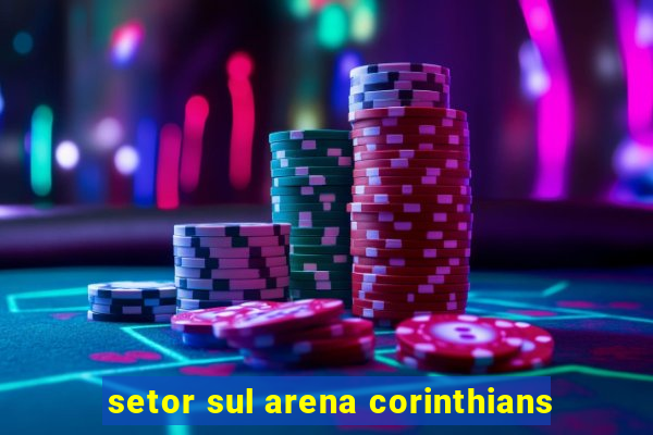 setor sul arena corinthians