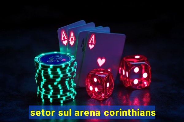 setor sul arena corinthians