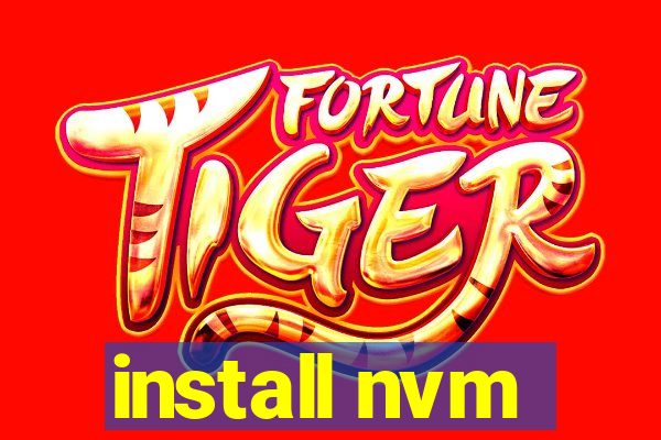 install nvm