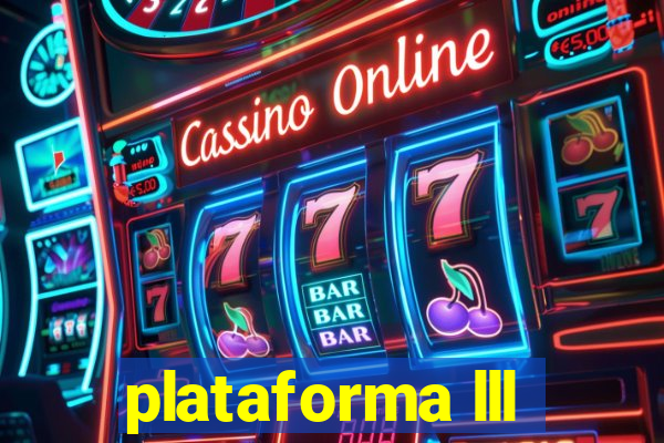 plataforma lll