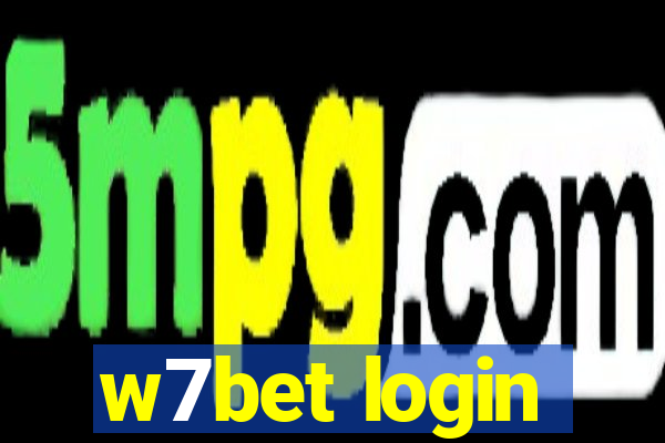 w7bet login