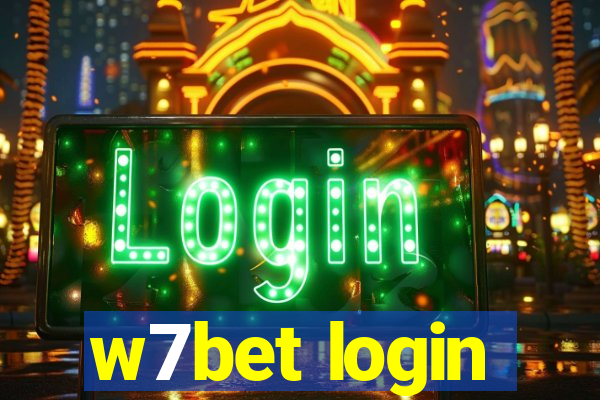 w7bet login