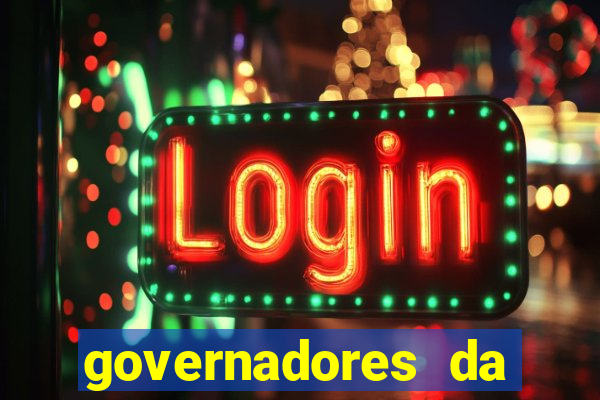 governadores da bahia por ano