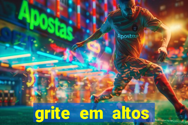 grite em altos brados, disse aquele que lutou contra o caos com caos