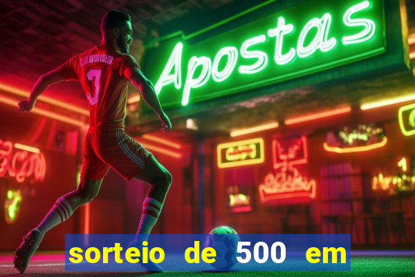 sorteio de 500 em cash toda segunda feira novibet como funciona