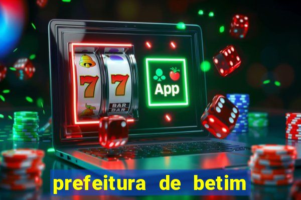 prefeitura de betim - contracheque online