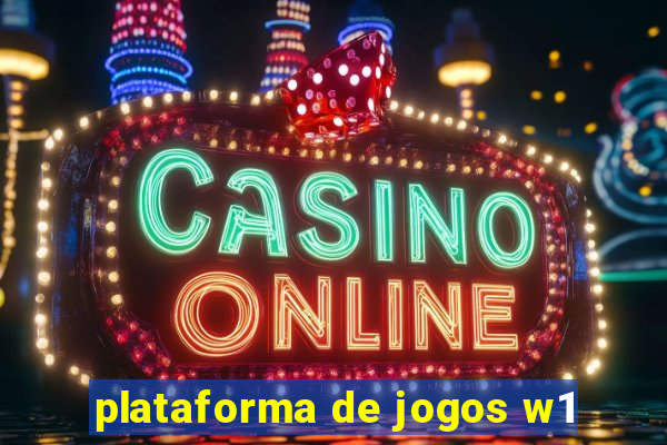 plataforma de jogos w1