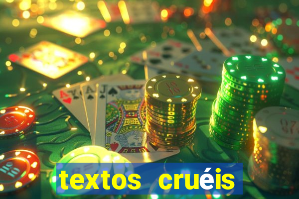 textos cruéis demais para serem lidos rapidamente pdf