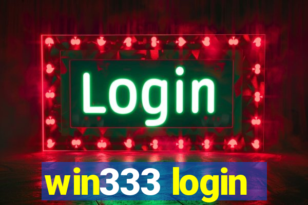 win333 login