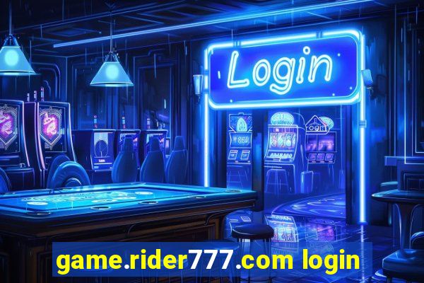 game.rider777.com login