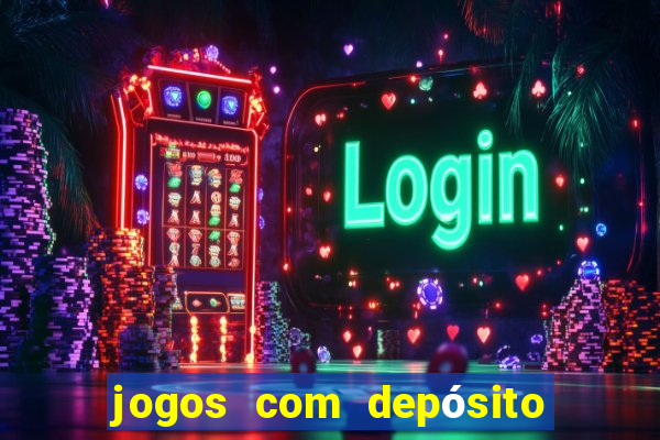 jogos com depósito de 50 centavos