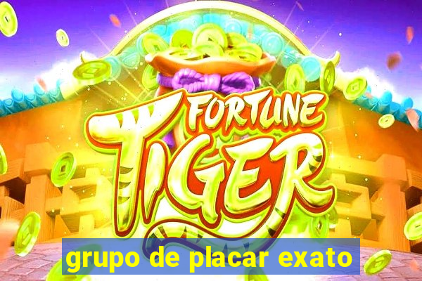 grupo de placar exato
