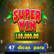47 dicas para ganhar na mega sena download pdf