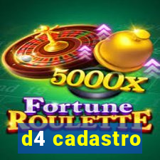 d4 cadastro