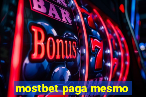 mostbet paga mesmo